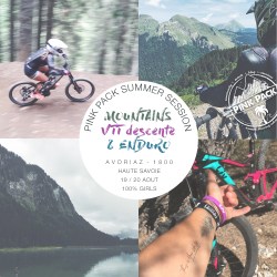 Pink Pack Mountain Bike Session à Avoriaz